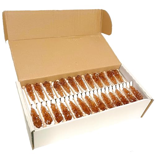 100 braune Kandissticks 12,5g | Kandisstäbchen | Kandiszucker-Sticks | Tee-Zucker am Stiel | Kandis Sticks | Kandis-Sticks | Zucker am Stiel | 100 braune Kandissticks 12,5g | Kandisstäbchen | Kandiszucker-Sticks | Tee-Zucker am Stiel | Kandis Sticks | Kandis-Sticks | Zucker am Stiel | von Alpaca Tea
