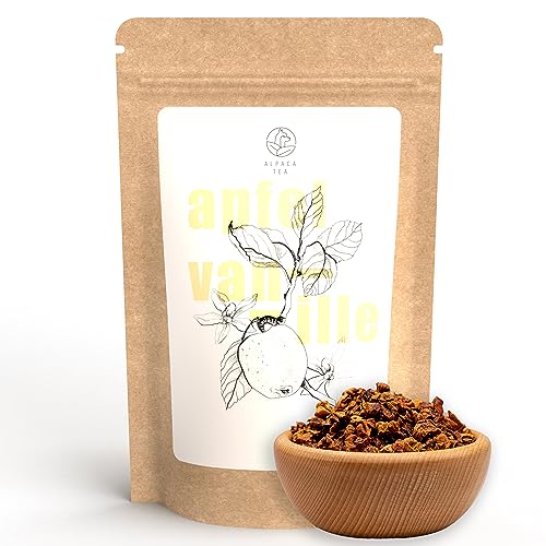 Alpaca Tea | Apfel Vanille | Türkischer Apfeltee | lose | wiederverschließbar (100g) von Alpaca Tea