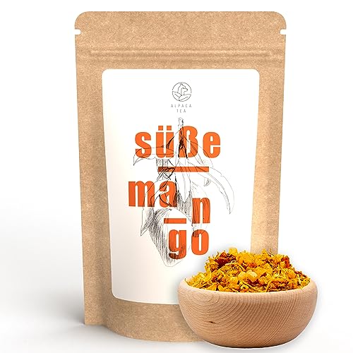 Alpaca Tea | Mango | Früchteteemischung | lose | wiederverschließbar (Süße Mango, 100g) von Alpaca Tea