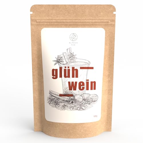 Alpaca Tea | Glühwein | Früchteteemischung | lose | wiederverschließbar (100g) von Alpaca Tea