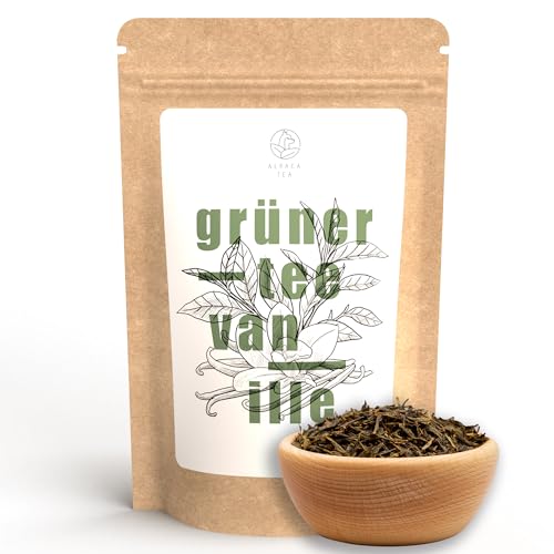 Alpaca Tea | Grünteemischung | lose | wiederverschließbar (Vanille, 100g) von Alpaca Tea