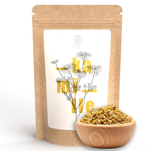 Alpaca Tea | Premium Kamillenblüten | Kräutertee | lose | wiederverschließbar (100g) von Alpaca Tea