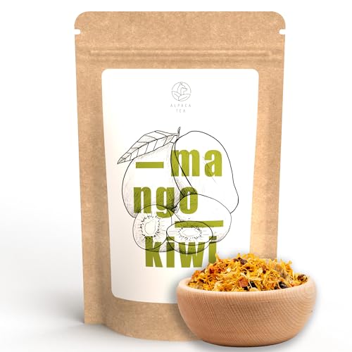 Alpaca Tea | Mango | Früchteteemischung | lose | wiederverschließbar (Mango Kiwi, 100g) von Alpaca Tea