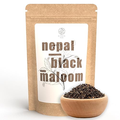 Alpaca Tea | Schwarzer Tee | Nepal second flush FTGFOPI Maloom | lose | wiederverschließbar (100g) von Alpaca Tea