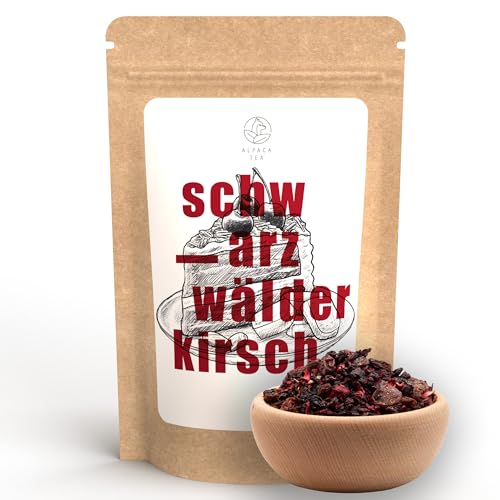 Alpaca Tea | Schwarzwälder Kirsch | Früchteteemischung | lose | wiederverschließbar (100, Gramm) von Alpaca Tea