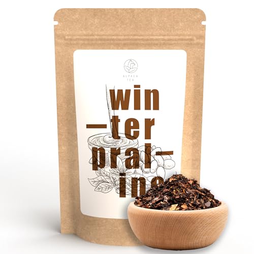 Alpaca Tea | Winterpraline | Schwarzteemischung | lose | wiederverschließbar (100g) von Alpaca Tea