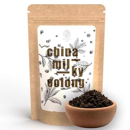 Alpaca Tea | loser Oolong Tee | wiederverschließbar (100g, China Milky Oolong) von Alpaca Tea