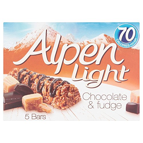 Alpen Light Bars Choc & Fudge 5 x 19g von Alpen