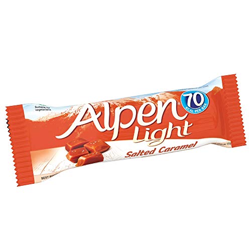 Alpen Light Salted Caramel Bars - Pack Size = 24x19g von Alpen