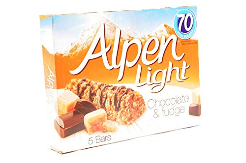 Alpen Müsli-Riegel (Light Chocolate Fudge Müsli, 2 x 5er-Pack) von Alpen