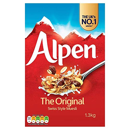 Alpen Original Swiss Recipe 1.3 kg - Müsli nach Original Schweizer Rezept von Alpen