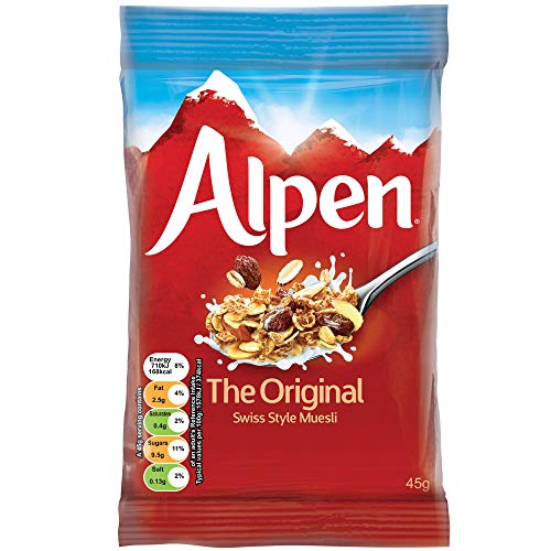 Alpen The Original Müsli Sachets - 30x45g von Alpen