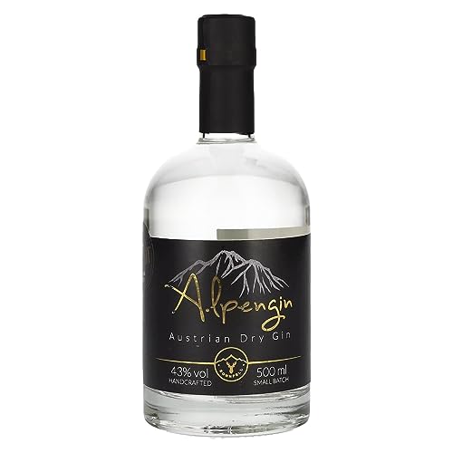 Alpengin Austrian Dry Gin 43% Vol. 0,5l von Alpengin