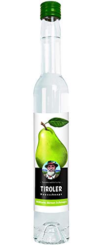 Original Tiroler Williams Birnen Schnaps (1 x 0.35 l) Original Tiroler Williams Birnen Schnaps (1 x 0.35 l) von Alpenländische Spezialitäten