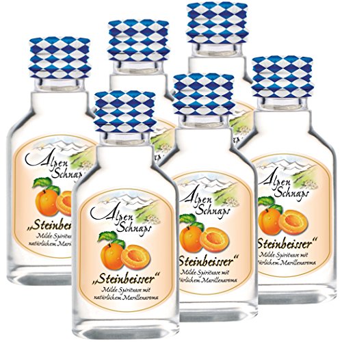Alpenschnaps Steinbeisser Marille 6 x 0,02 l PET Alpenschnaps Steinbeisser Marille 6 x 0,02 l PET von Alpenschnaps Steinbeisser