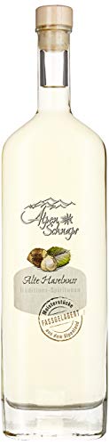 Alpenschnaps | Fasslagerung | Steinbeisser | 1 x 500ml | Alte Haselnuss | pures Alpenglück im Glas | Premium–Schnaps von Alpenschnaps