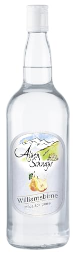 Alpenschnaps Steinbeisser Williamsbirne (1 L) – Milder, aromatischer Williamsbirnen Schnaps – Obstschnaps mit Rezeptur aus dem Alpenland – Schnaps für den Genuss nach dem Essen – 35 % Vol. Alpenschnaps Steinbeisser Williamsbirne (1 L) – Milder, aromatischer Williamsbirnen Schnaps – Obstschnaps mit Rezeptur aus dem Alpenland – Schnaps für den Genuss nach dem Essen – 35 % Vol. von Alpenschnaps