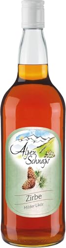 Alpenschnaps Steinbeisser Zirbe (1l) – Milder, aromatischer Likör – Obstschnaps mit Rezeptur aus dem Alpenland – Schnaps für den Genuss nach dem Essen – 35 % Vol. Alpenschnaps Steinbeisser Zirbe (1l) – Milder, aromatischer Likör – Obstschnaps mit Rezeptur aus dem Alpenland – Schnaps für den Genuss nach dem Essen – 35 % Vol. von Alpenschnaps