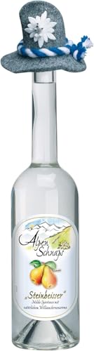 Alpenschnaps | Steinbeisser | 1 x 500ml | Williamsbirne | pures Alpenglück im Glas von Alpenschnaps