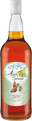 Alpenschnaps | Steinbeisser | 1 x 1l | Zirbe | pures Alpenglück im Glas von Alpenschnaps