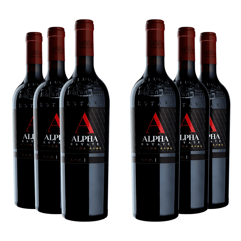 Alpha Estate : Blend S.M.X. (Syrah, Xinomavro, Merlot) 2019 von Alpha Estate