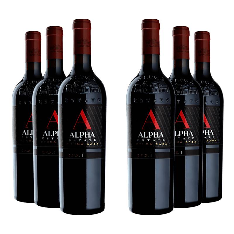 Alpha Estate : Blend S.M.X. (Syrah, Xinomavro, Merlot) 2019 von Alpha Estate