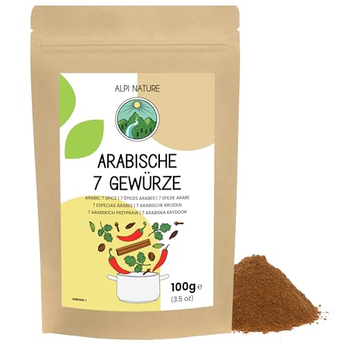 7 Gewürze arabisch 100g von Alpi Nature, 7 Gewürze Mischung, arabische Gewürze, Gewürz für Fleisch, Pfannengerichte, Reis und Curry 7 Gewürze arabisch 100g von Alpi Nature, 7 Gewürze Mischung, arabische Gewürze, Gewürz für Fleisch, Pfannengerichte, Reis und Curry von Alpi Nature