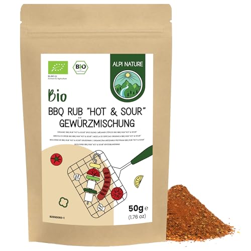 BBQ Rub BIO Hot & Sour 50g von Alpi Nature, bio BBQ Gewürz, BBQ Gewürzmischung bio, Steak Gewürz, Barbecue Rub, Steak Rub, Fleisch Gewürzmischung, Marinade für Fleisch BBQ Rub BIO Hot & Sour 50g von Alpi Nature, bio BBQ Gewürz, BBQ Gewürzmischung bio, Steak Gewürz, Barbecue Rub, Steak Rub, Fleisch Gewürzmischung, Marinade für Fleisch von Alpi Nature