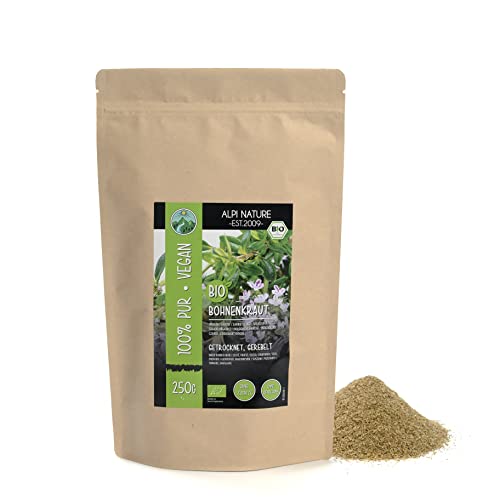 Bohnenkraut getrocknet BIO 250g von Alpi Nature, Bohnenkraut Gewürz gerebelt, Satureja von Alpi Nature