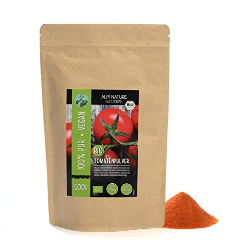 Tomatenpulver BIO 500g von Alpi Nature, getrocknete Tomaten gemahlen, gemahlene Tomaten getrocknet von Alpi Nature