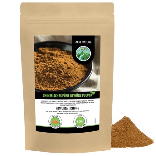 5 Gewürze Pulver 500g von Alpi Nature, fünf chinesische Gewürze, 5 Gewürz, asiatische Gewürzmischung von Alpi Nature