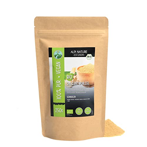 Galgant Pulver BIO 250g von Alpi Nature, Galgantwurzel gemahlen, Galgant Gewürz, glutenfrei von Alpi Nature