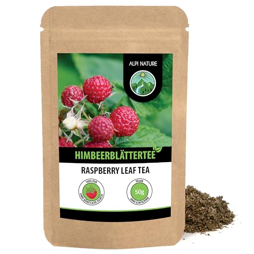 Himbeerblättertee 50g von Alpi Nature, Himbeerblätter Tee, Himbeerblätter geschnitten, Himbeertee von Alpi Nature