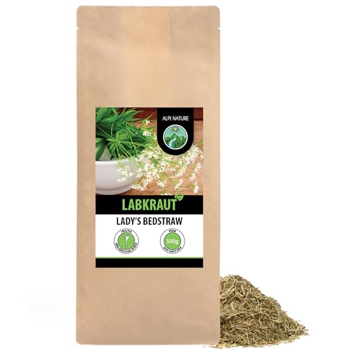 Labkraut Tee 500g von Alpi Nature, Labkraut getrocknet und geschnitten, Labkrauttee, Kräutertee von Alpi Nature