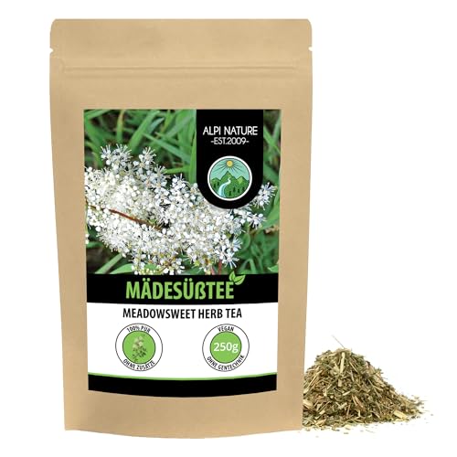 Mädesüß Tee 250g von Alpi Nature, Mädesüß Kraut geschnitten, Kräutertee, Mädesüss Tee, Mädesüßtee von Alpi Nature