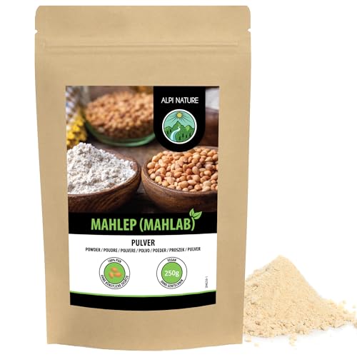 Mahlep Pulver 250g von Alpi Nature, Mahlepi Gewürz, Mahaleb Pulver, Mahlab gemahlen, Mahlep Gewürz von Alpi Nature