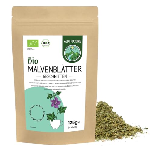 Malvenblätter Tee BIO 125g von Alpi Nature, Malvenblätter geschnitten, Malventee bio, Tee Malve von Alpi Nature