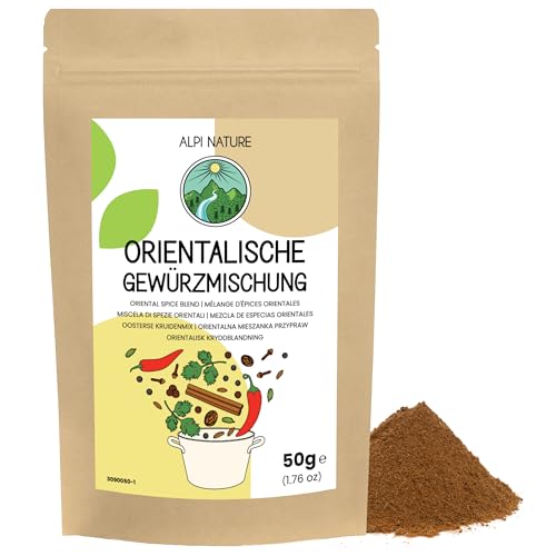 Orientalische Gewürze 50g von Alpi Nature, orientalische Gewürzmischung, indische Gewürz für Curry, Eintöpfe, Suppen und Marinaden Orientalische Gewürze 50g von Alpi Nature, orientalische Gewürzmischung, indische Gewürz für Curry, Eintöpfe, Suppen und Marinaden von Alpi Nature