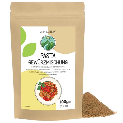 Pasta Gewürz 100g von Alpi Nature, Spaghetti Gewürz, Spaghetti Gewürzmischung, italienische Gewürzmischung, italienische Kräuter Gewürze für Pasta Sauce und italienische Spezialitäten Pasta Gewürz 100g von Alpi Nature, Spaghetti Gewürz, Spaghetti Gewürzmischung, italienische Gewürzmischung, italienische Kräuter Gewürze für Pasta Sauce und italienische Spezialitäten von Alpi Nature