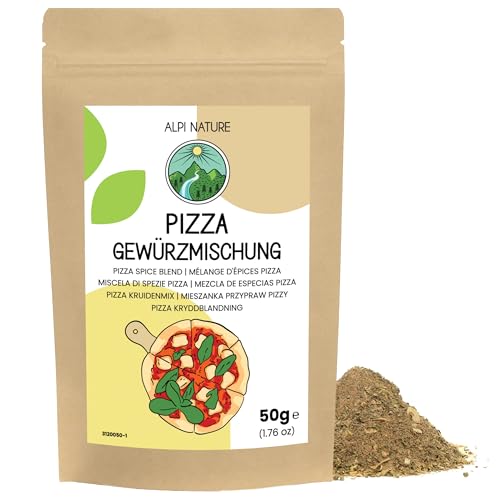 Pizza Gewürz 50g von Alpi Nature, Pizza Gewürzmischung, italienische Gewürzmischung, italienische Gewürze, italienische Kräuter, Kräuter Gewürze für Pizza Sauce und italienische Spezialitäten Pizza Gewürz 50g von Alpi Nature, Pizza Gewürzmischung, italienische Gewürzmischung, italienische Gewürze, italienische Kräuter, Kräuter Gewürze für Pizza Sauce und italienische Spezialitäten von Alpi Nature