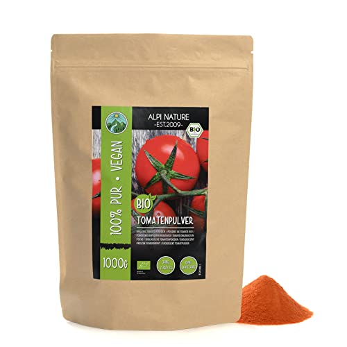Tomatenpulver BIO 1kg von Alpi Nature, getrocknete Tomaten gemahlen, gemahlene Tomaten getrocknet von Alpi Nature
