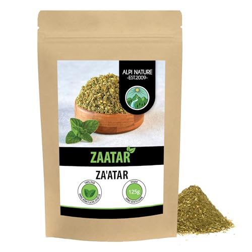 Zatar Gewürz 125g von Alpi Nature, Zaatar Gewürz, Zaatar Gewürzmischung, Zatar Gewürzmischung von Alpi Nature