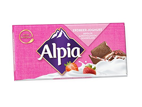 Alpia Joghurt Erdbeer, 20er Pack (20 x 100 g) von Alpia