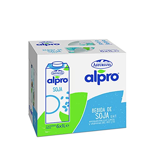 Alpro Central Lechera Asturiana Sojagetränk, 6 x 1000 m von Alpro