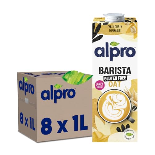 Alpro Haferdrink Barista, Glutenfrei, Pflanzliche Milchalternative, Vegan, Laktosefrei, UHT, 8x1L Alpro Haferdrink Barista, Glutenfrei, Pflanzliche Milchalternative, Vegan, Laktosefrei, UHT, 8x1L von Alpro