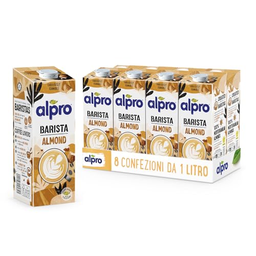 Alpro Mandeldrink for Professionals, 8er Pack, 8 x 1 L von Alpro