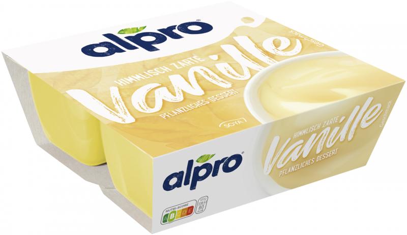 Alpro Soja-Dessert Feine Vanille UHT vegan von Alpro