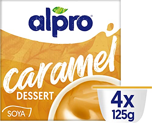 Alpro Soja-Dessert Softer Karamell, 4 x 125g von Alpro