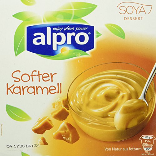 Alpro Soya Dessert softer Karamel, 6er Pack (6 x 500 g) von Alpro