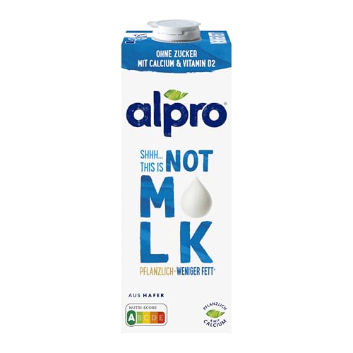 Alpro This is Not Milk Weniger Fett – Vegan und milchfrei – 1,8 Prozent Fett – Von Natur aus laktosefrei – Reich an Ballaststoffen, Calcium und Vitaminen – 1 x 1 L – Haltbar Alpro This is Not Milk Weniger Fett – Vegan und milchfrei – 1,8 Prozent Fett – Von Natur aus laktosefrei – Reich an Ballaststoffen, Calcium und Vitaminen – 1 x 1 L – Haltbar von Alpro